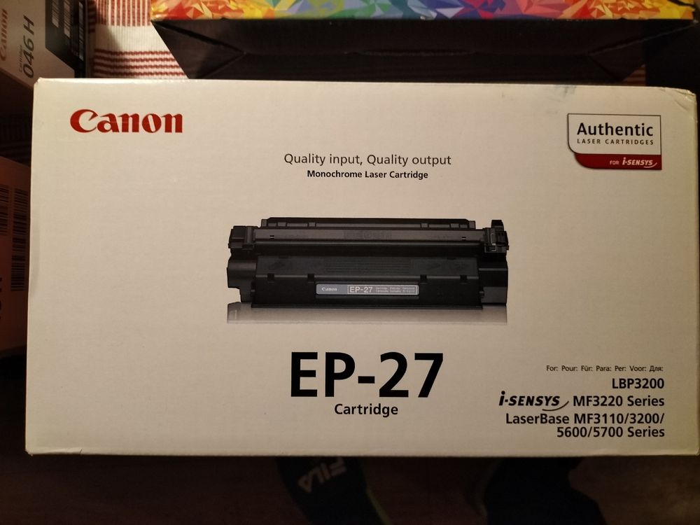 Cartouche CANON, EP-27 pour imprimante laser, monochrome | Kaufen auf ...