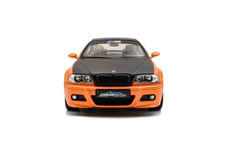 BMW Modellautos: BMW M3 Coupé E46 2000-2006 orange met. / matt-schwarz / – Neu und originalverpackt aus Gerlafingen von espero88 5