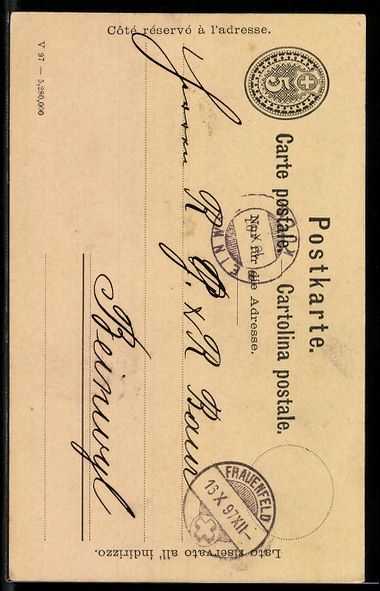 Cartes postales: Litho Neuchâtel, Fabrique de Chocolat P – D'occasion à Berlin par bartko-reher 1