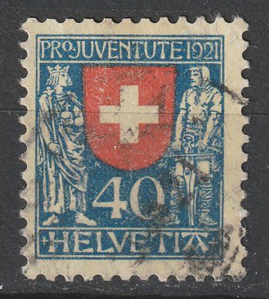Alle Briefmarken: 1921 J20 Pro Juventute – Gebraucht aus Arlesheim von gaugi43