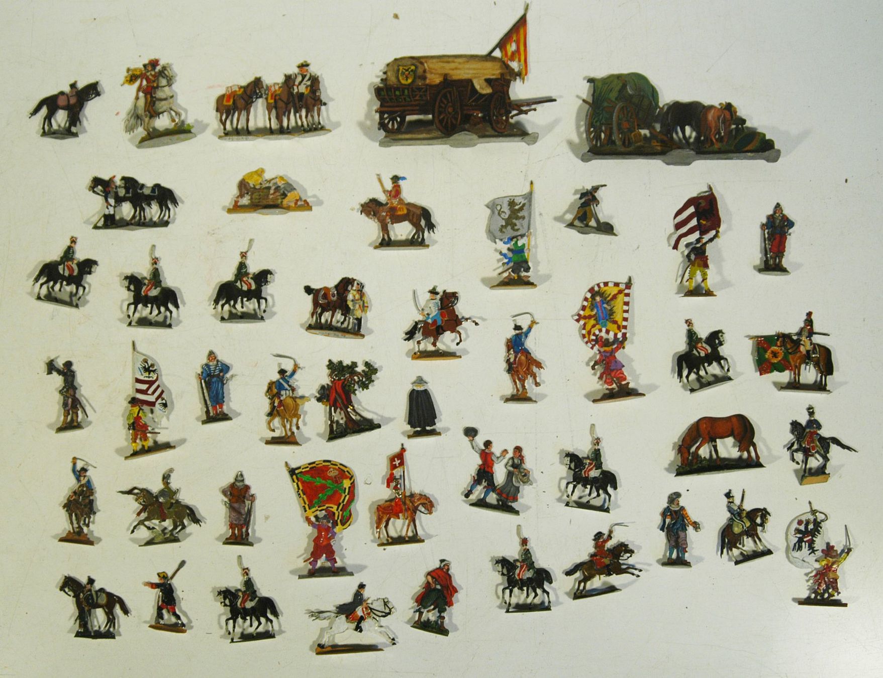 Statuette: Bleifiguren fein bemalt – Usato da Herisau venduto da Wisen