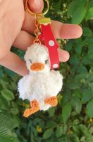 Amigurumi Schlüsselanhänger häckeln mit Ente  Neu