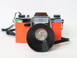 Plastiskop Bildbetrachter Kamera die Schlümpfe Schlumpf 1986