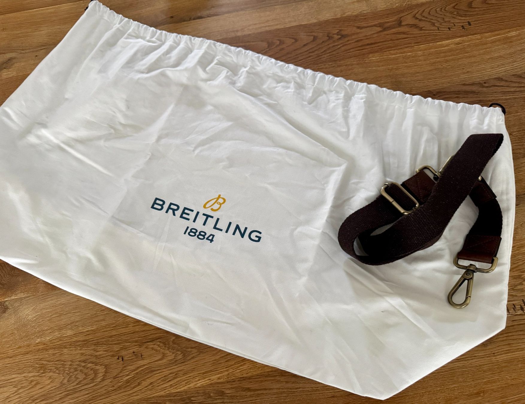 Breitling Borse: BREITLING - Kult-Weekender aus Kalbsleder – Nuovo (secondo la descrizione) da Winterthur venduto da allee15 5