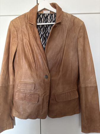 Street One Lederjacke, Echtleder, Gr. 38, Top Herbst!