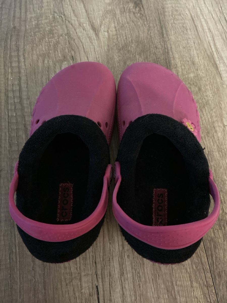 Crocs Schuhe für Mädchen: CROCS doublées - 12/13 = 29.5/31 - rose – Gebraucht aus Sornard (Nendaz) von delezedoris 5