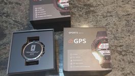 Neue Sportuhr mit GPS, 170+ Sportmodi, ungebraucht!