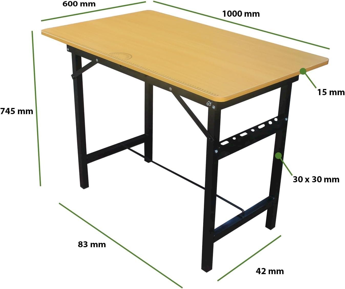 Werkbänke: Werktisch 100×60×74,5cm – Neu und originalverpackt aus Bottighofen von zaap 1