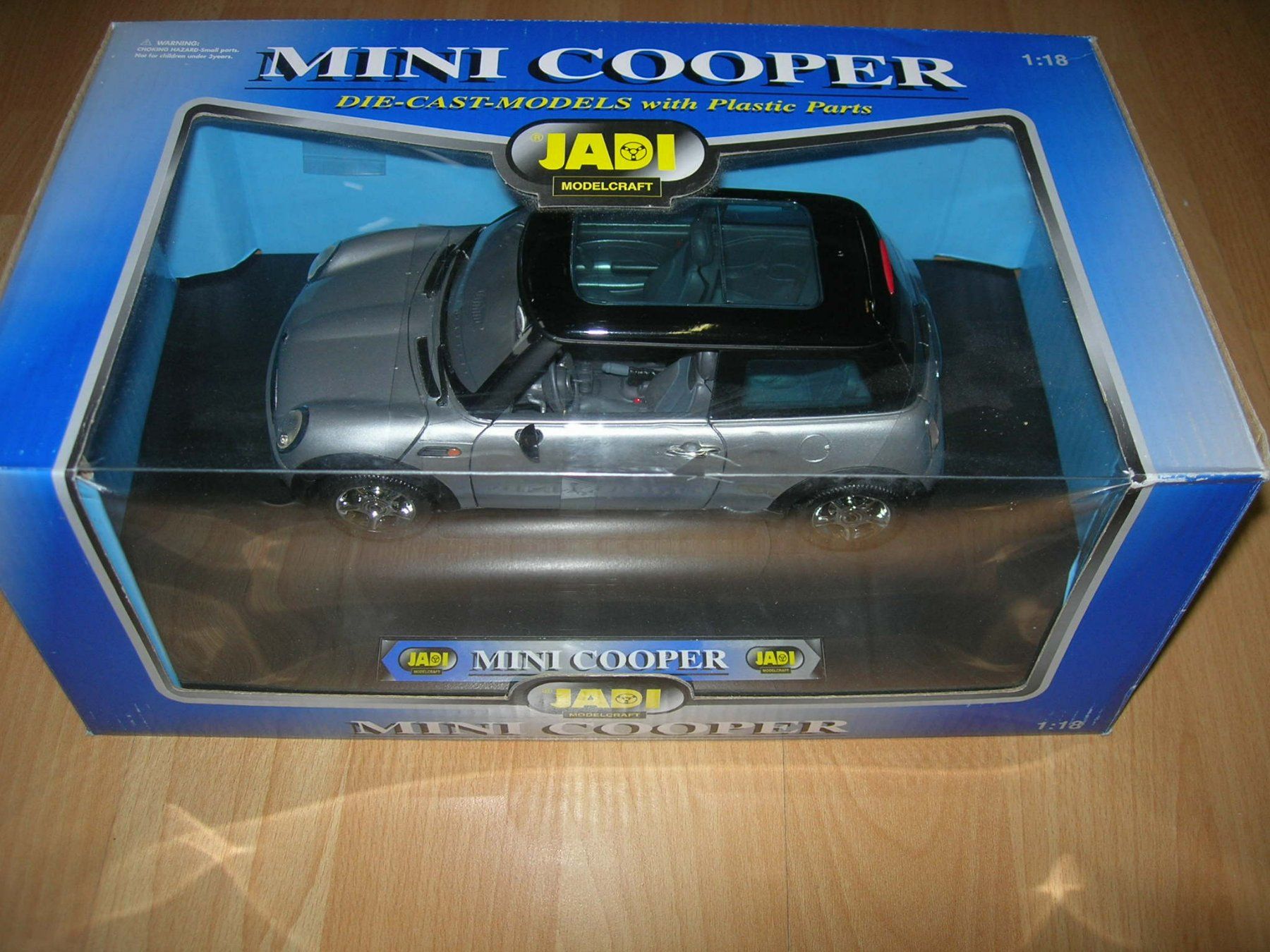 Cooper Modellini d'auto: Mini Cooper Titan Silver * Jadi 1:18 – Nuovo e nell'imballaggio originale da Hornussen venduto da Amw 6