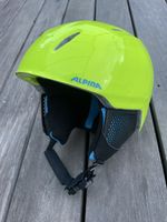 Alpina Kinderhelm Gr. 48-52 Neongelb, wenig gebraucht!