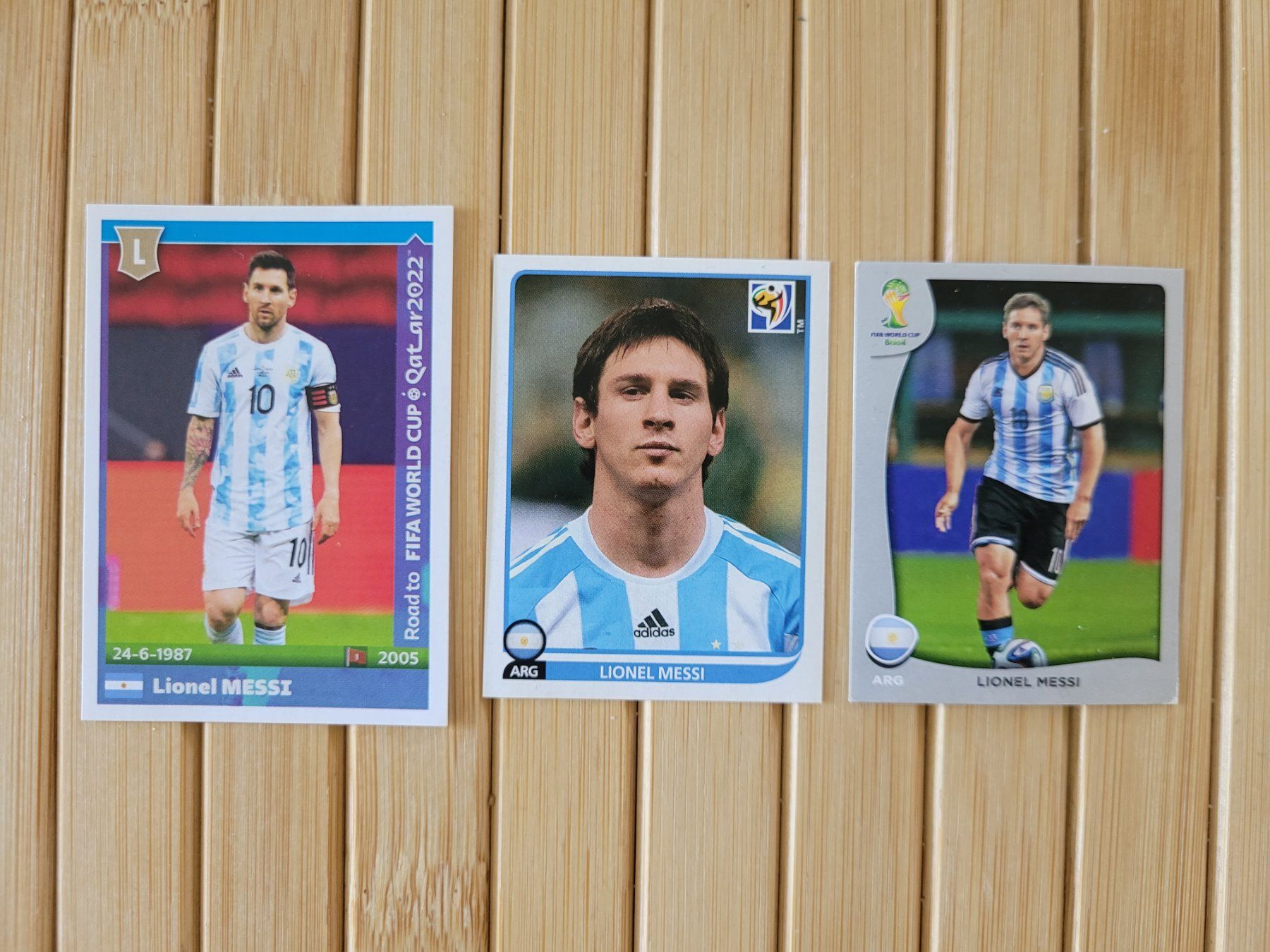 Panini Carte collezionabili: 3X Panini Sticker Lionel Messi World Cup – Usato da Nürensdorf venduto da spartacus64