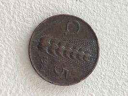 Italia Münzen 1921