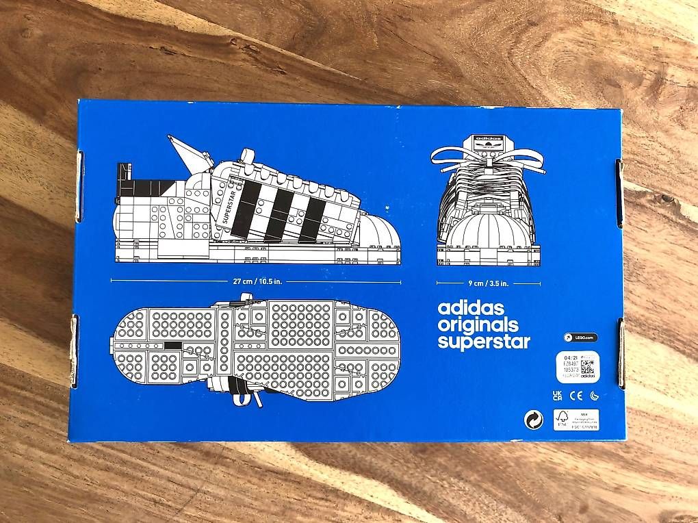Lego Giocattoli: Lego Adidas Superstar – Nuovo e nell'imballaggio originale da Ittigen venduto da Ganjaiii 2