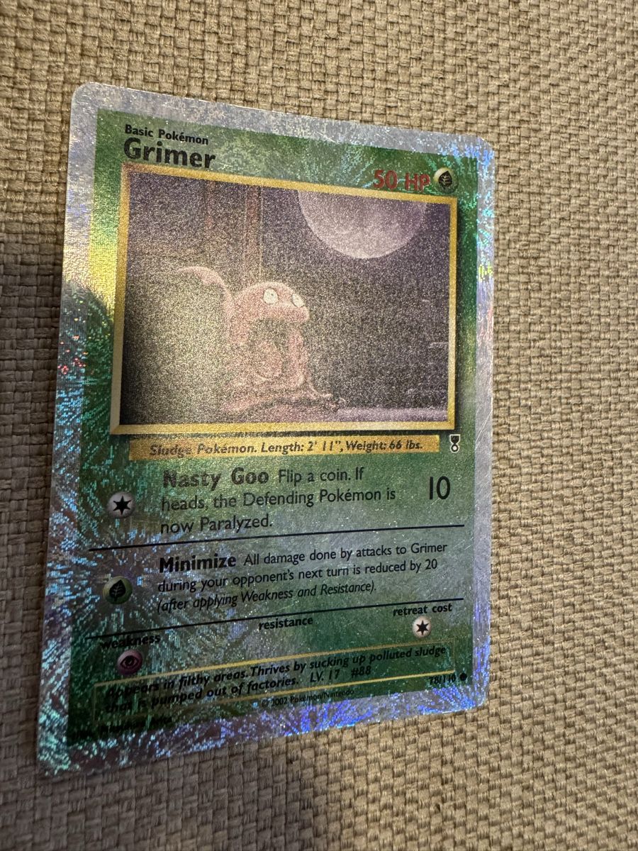 Pokémon Carte collezionabili: Grimer - Legendary Collection Reverse Holo – Usato da Cadro venduto da kiks27 1