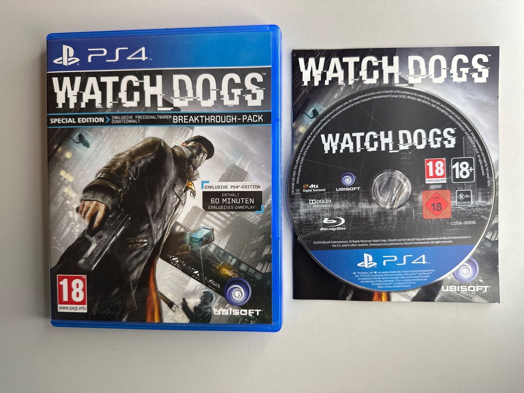 Sony Jeux: Watch Dogs - PS4 – D'occasion à St.gallen par taduz