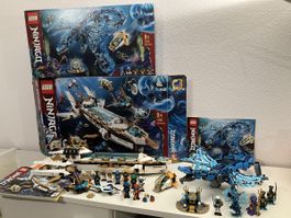 Lego Ninjago 2 Sets 71754+71756 (Jahr 2021) komplett 🌊 