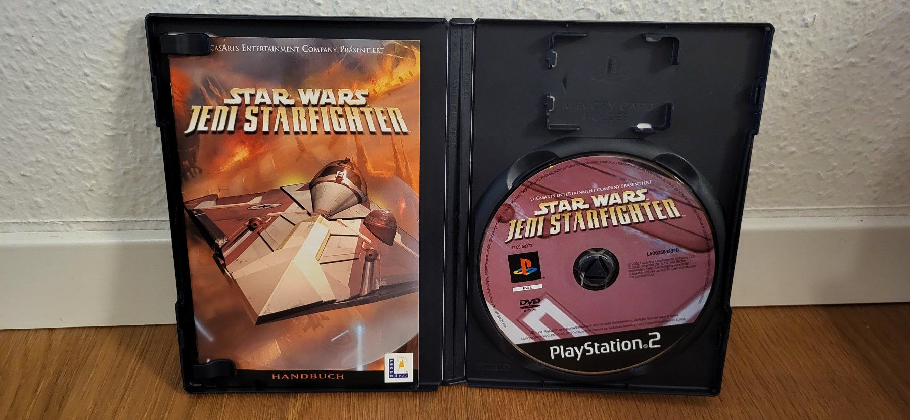 Sony Giochi: PS 2 - Star Wars Jedi Starfighter – Usato da Münsingen venduto da DigitaleSpielecke 2