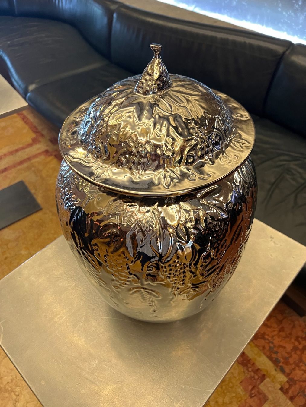Vasi & Recipienti: Wunderschöne, versilberte Vase / Dose mit Deckel – Usato da Zürich venduto da susanna09 1