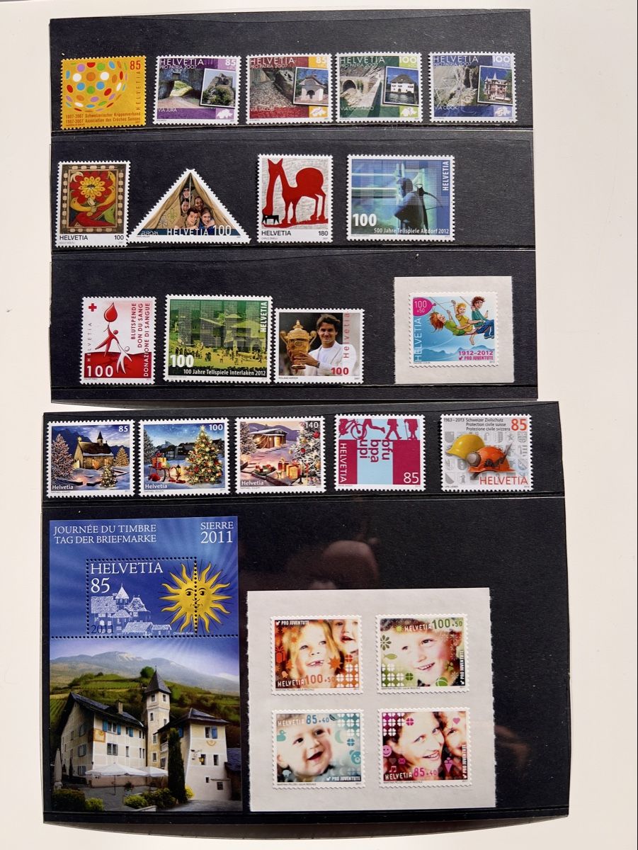 Tutti i francobolli: Frankatur Postfrisch CHF 100.- – Nuovo (secondo la descrizione) da Glattbrugg venduto da Artos67 3