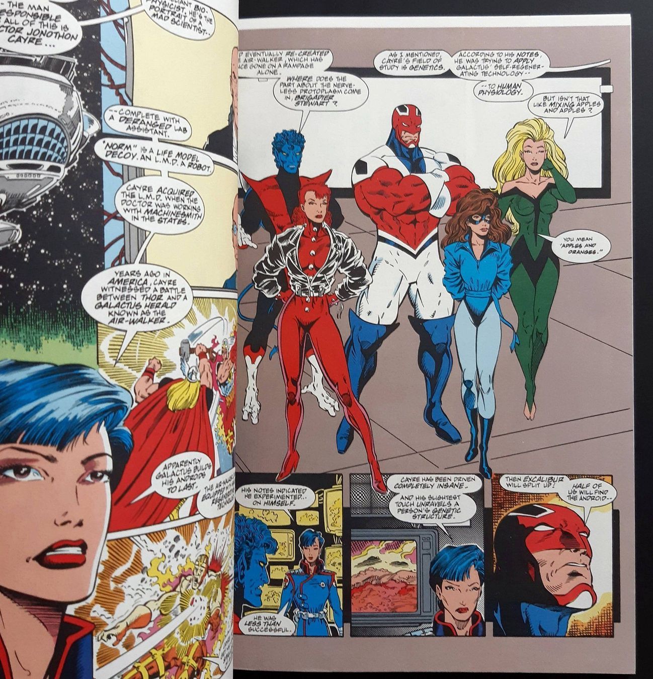 Fumetti: EXCALIBUR SPECIAL EDITION MARVEL 1991 NIGHTCRAWLER & PHOENIX – Usato da Lugano venduto da YouWantUS 3