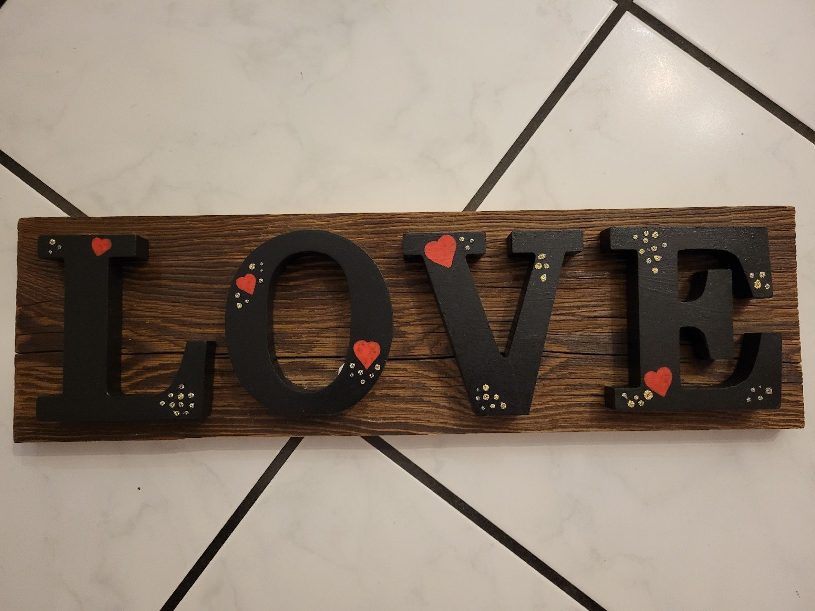 Alle Dekorationen: LOVE Schild aus Holz – Gebraucht aus Felben-Wellhausen von Brummbaer90