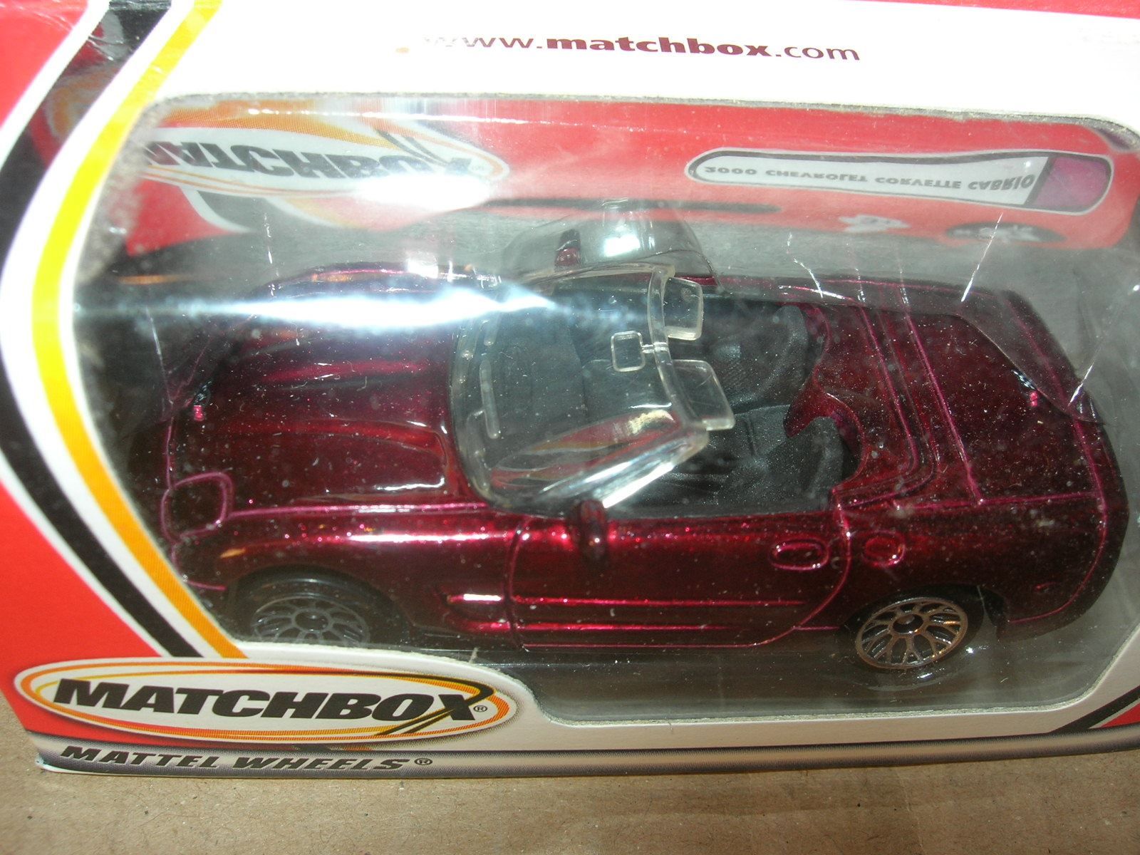 Chevrolet Voitures modèles: Chevrolet Corvette C5, 2000 d.rot *   Matchbox – Neuf avec emballage d'origine à Hornussen par Corvette- 3