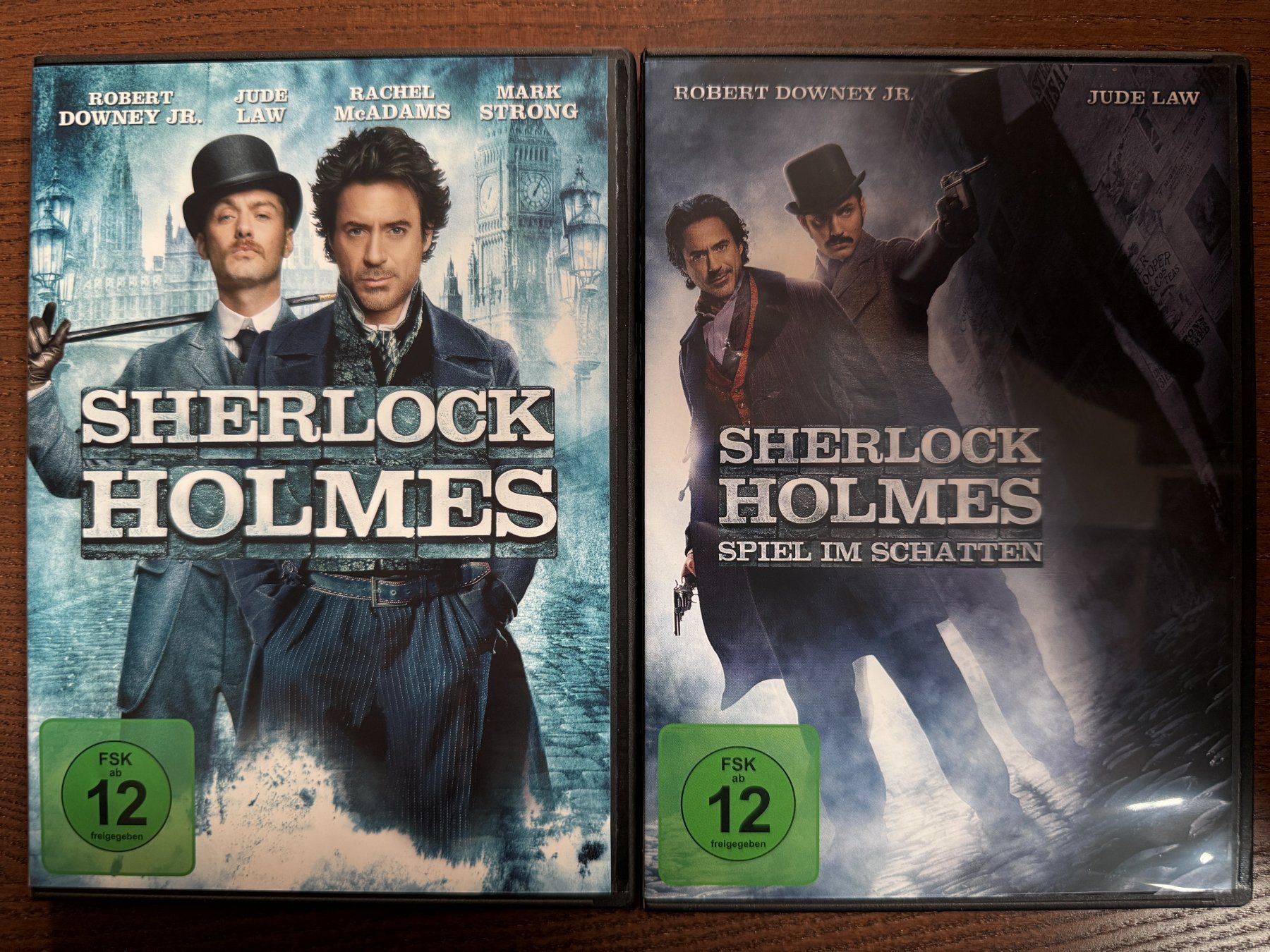 Tutti i DVDs: Sherlock Holmes & Sherlock Holmes Spiel im Schatten – Usato da Zürich venduto da FilmFreunde