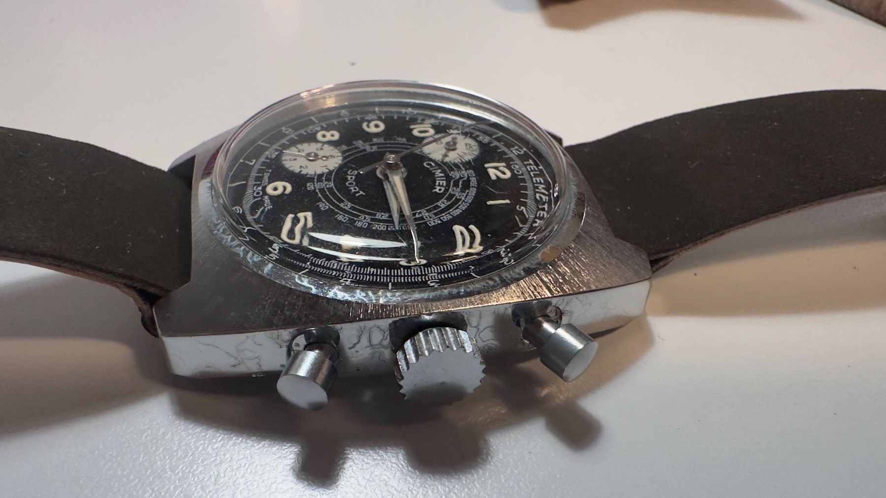 Cimier Orologi: CIMIER Telemeter Sport Watch / Defekt – Usato da Otelfingen venduto da Yossi-68 2