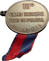 Abzeichen, Ticino-Lugano, Tiro di Polizia 1982