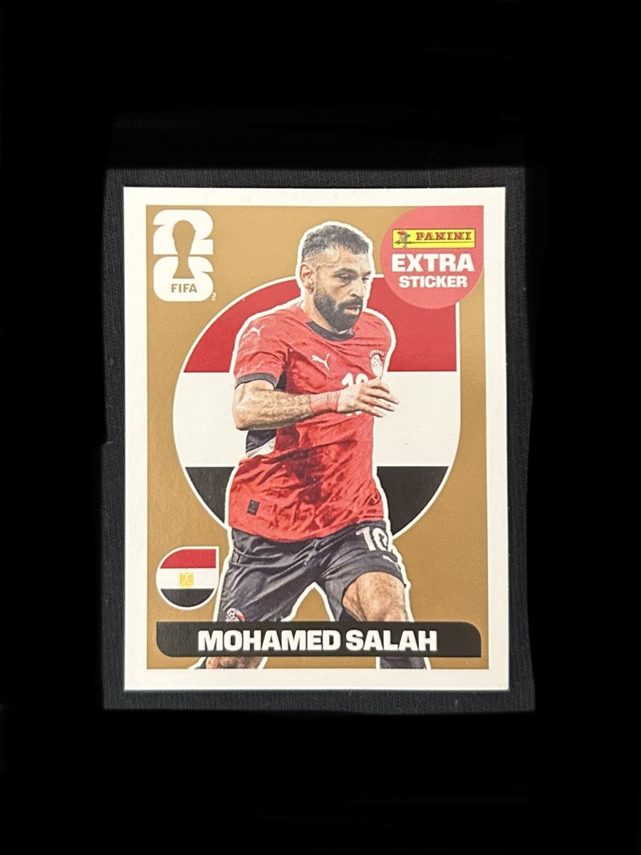 Panini Carte collezionabili: Panini Extra Mohamed Salah Bronze – Nuovo e nell'imballaggio originale da Hausen AG venduto da BabyBluee