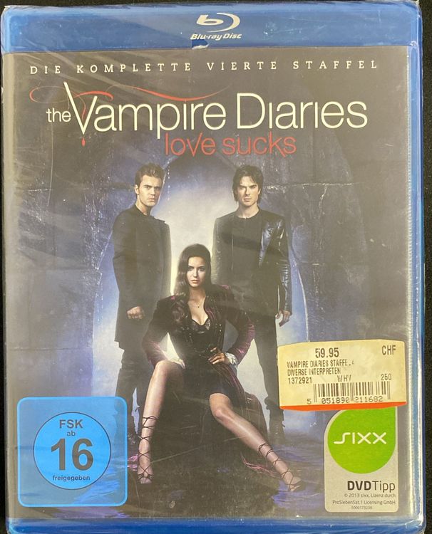 THE VAMPIRE DIARIES - LOVE SUCKS BLU-RAY (Neu und originalverpackt) in ...