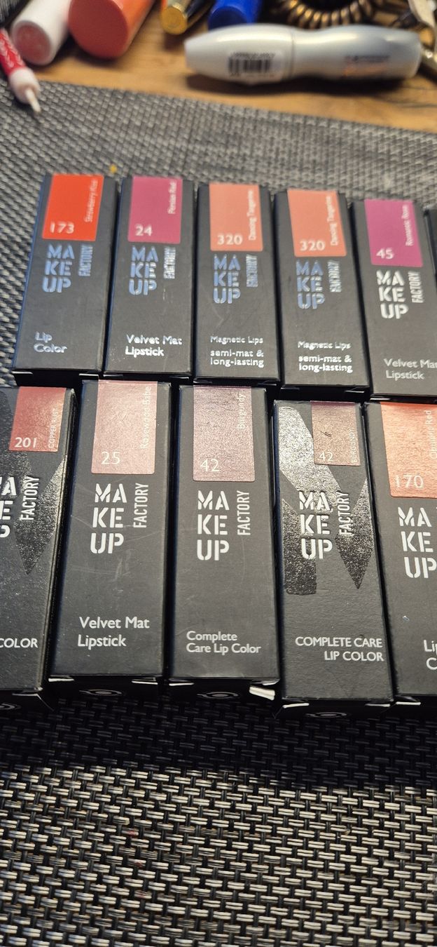 Make-up: MAKEUP FACTORY Lippenstifte 15 Stück  – Nuovo e nell'imballaggio originale da Waltenschwil venduto da jane210 3