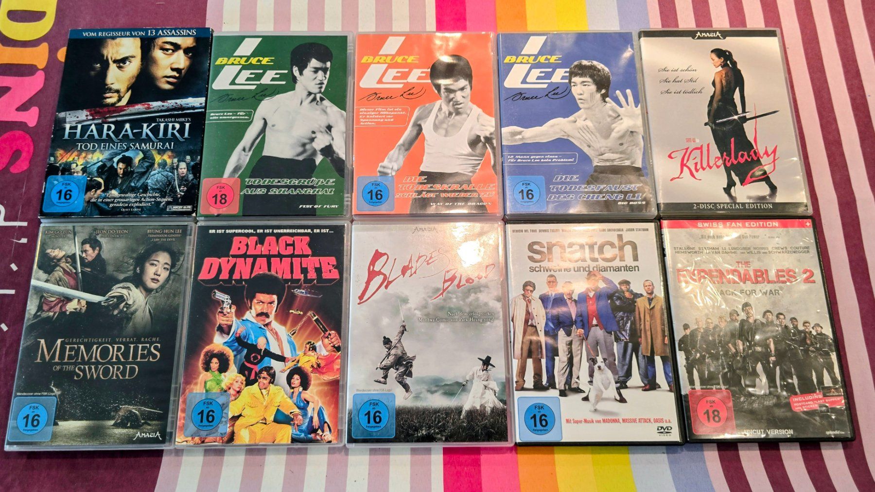 Tutti i DVDs: 10 X DVD Deutch – Usato da Magglingen/Macolin venduto da Vieuxdruide