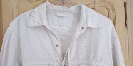 Langarm Herren Hemd aus Hanf XL