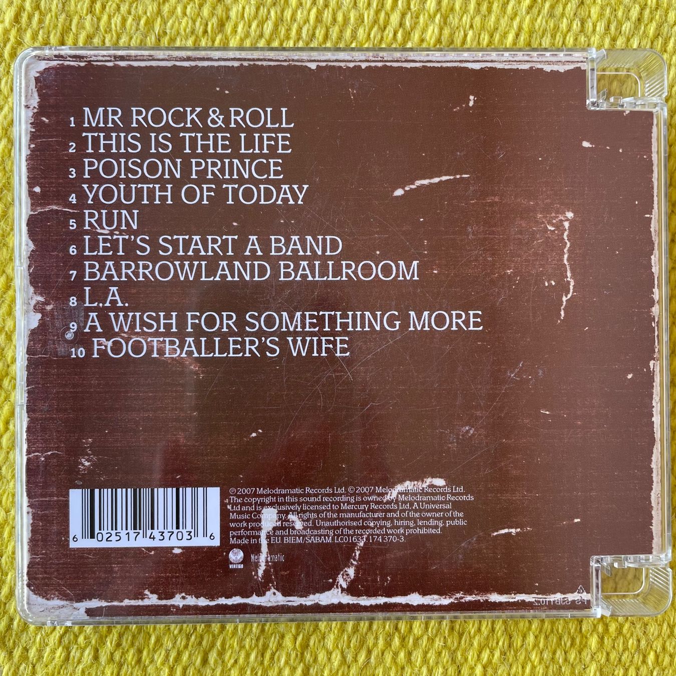 CDs: AMY MACDONALD-THIS IS THE LIFE – Gebraucht aus Rorschacherberg von CD-Roli 1