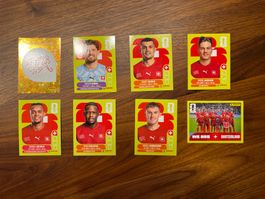 Panini FIFA 2026  Swiss Team SUI 1,2,4 9,10,13,14,16