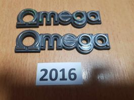 Klebe Emblem, Omega    2stk.