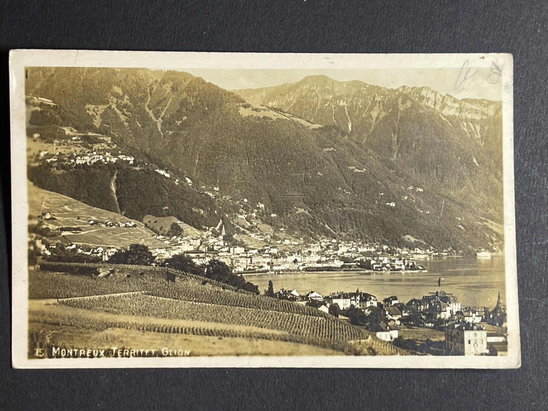 Cartoline postali: Montreux – Usato da Steg VS venduto da danwer74