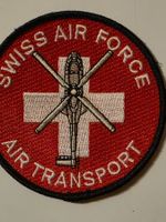 Luftwaffe Badge Swiss Air Force Heli support  neu Klett