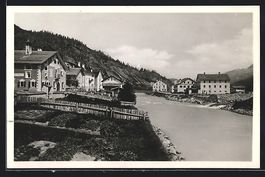 Ponte am Albulapass, Flusspartie mit Gas