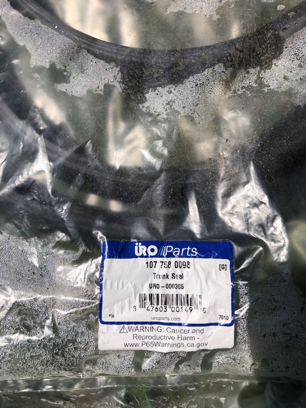 Sanitär: Dichtungen für Mercedes SL – Neu und originalverpackt aus oftringen von berg571 1