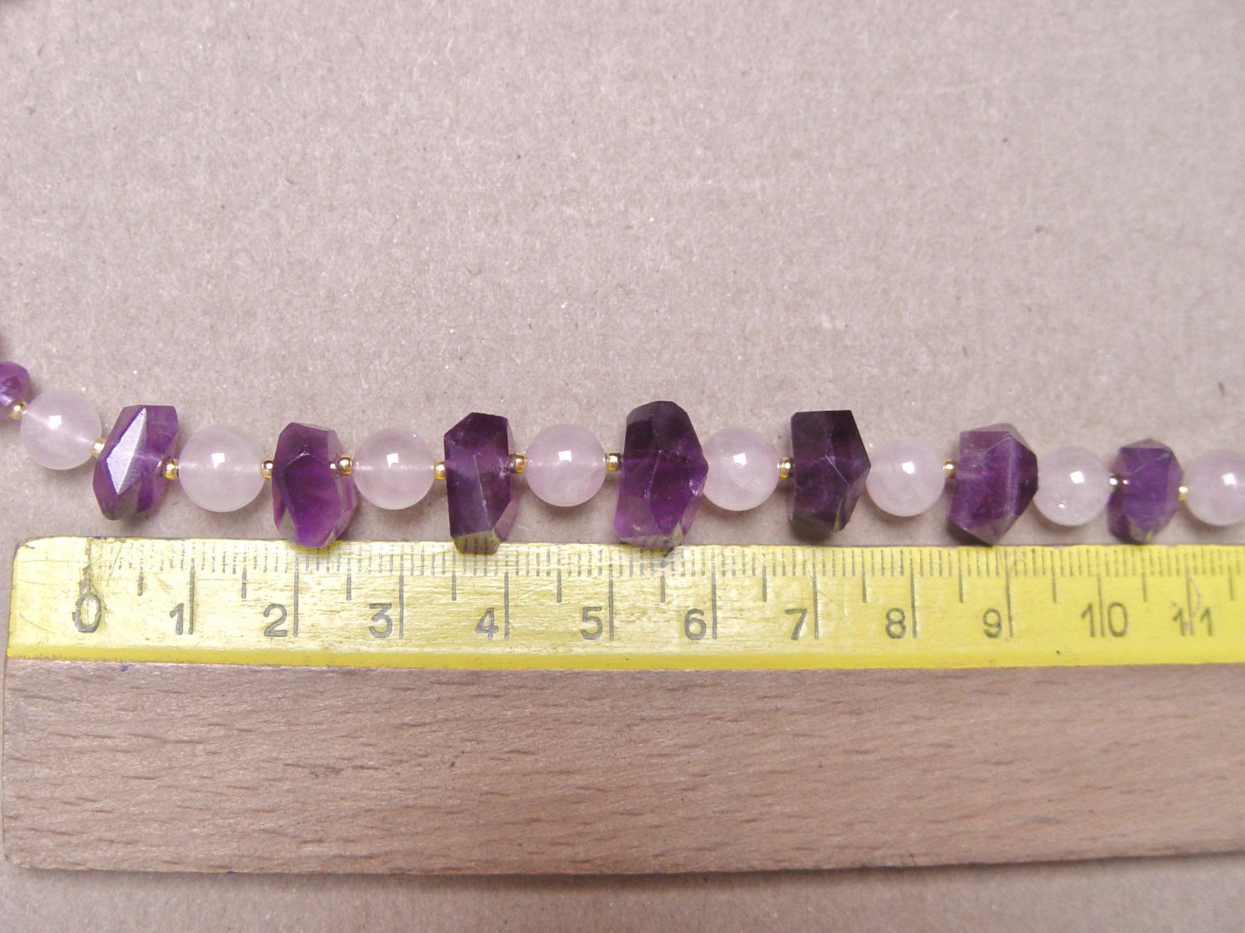 Ketten: Rosenquarz und Amethyst – Neu (gemäss Beschreibung) aus Henggart von elsternwerk 7