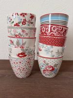 10 Latte Cups Greengate Becher Kaffeebecher diverse Muster