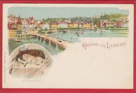 LUZERN, KÜNZLI LITHO