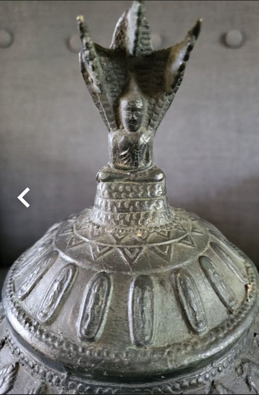 Statuette: Grand bol d eau benite bouddhiste Thai – Usato da Biel/Bienne venduto da raf_2yqq 1