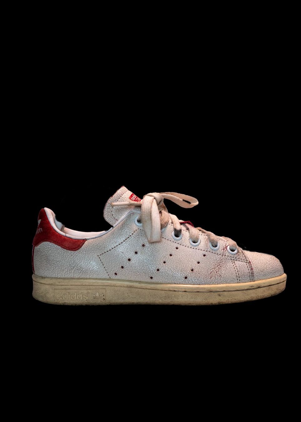 Adidas Scarpe da uomo: Adidas Stan Smith Red Cracked Leather – Usato da Bülach venduto da deinmica