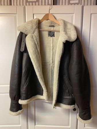 Lederjacke Air Force Jkt Grösse L guter Zustand