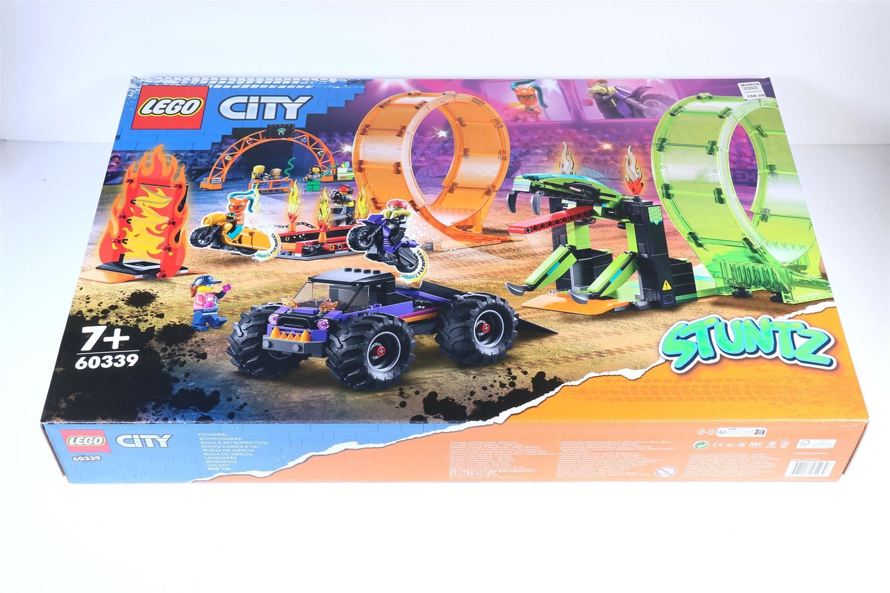 Lego Baukästen: LEGO® City 60339 Double Loop Stunt Arena – Neu und originalverpackt aus Hettlingen von Scholi99