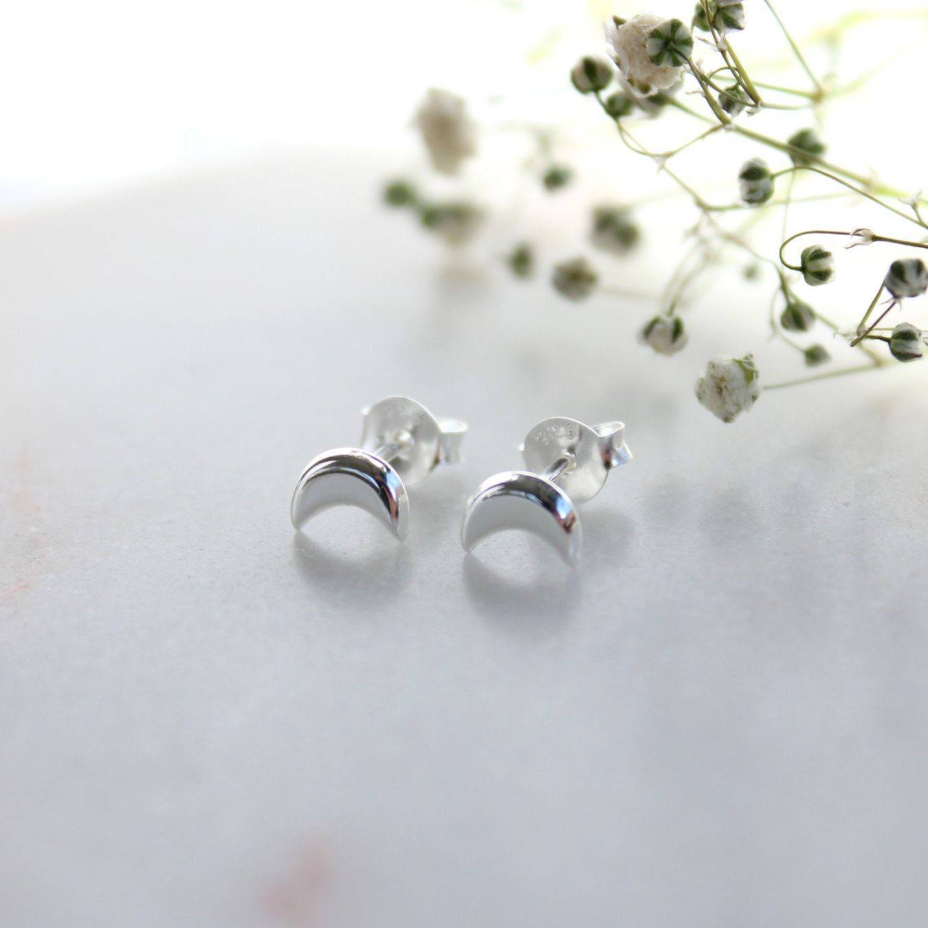 Orecchini pendenti & Orecchini a lobo: Ohrringe Mond 925 Silber 14k – Nuovo e nell'imballaggio originale da Stallikon venduto da Bergli18 6