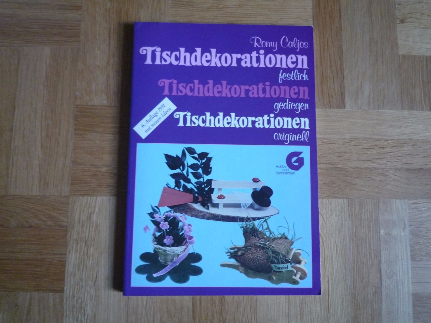 Libri: Tischdekorationen (Bastelbuch) – Usato da Rafz venduto da Sonnenblume305